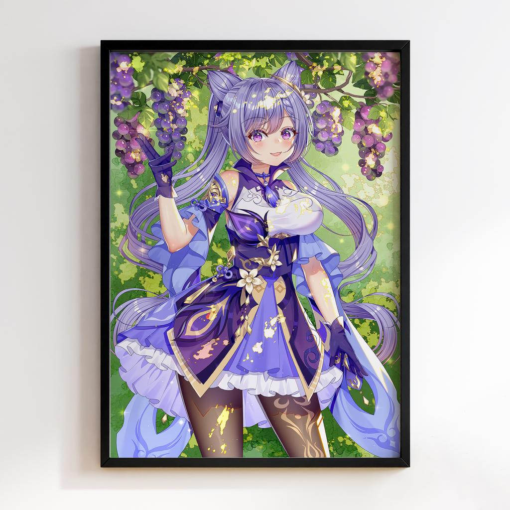 Постер Ке Цин Геншин Імпакт(Genshin Impact Keqing)​ GIK19