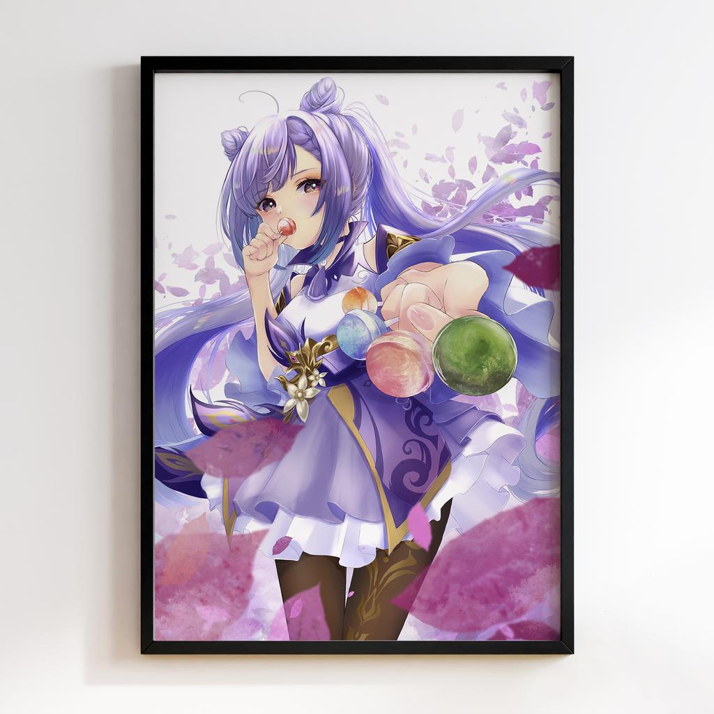 Постер Ке Цин Геншин Імпакт(Genshin Impact Keqing)​ GIK20