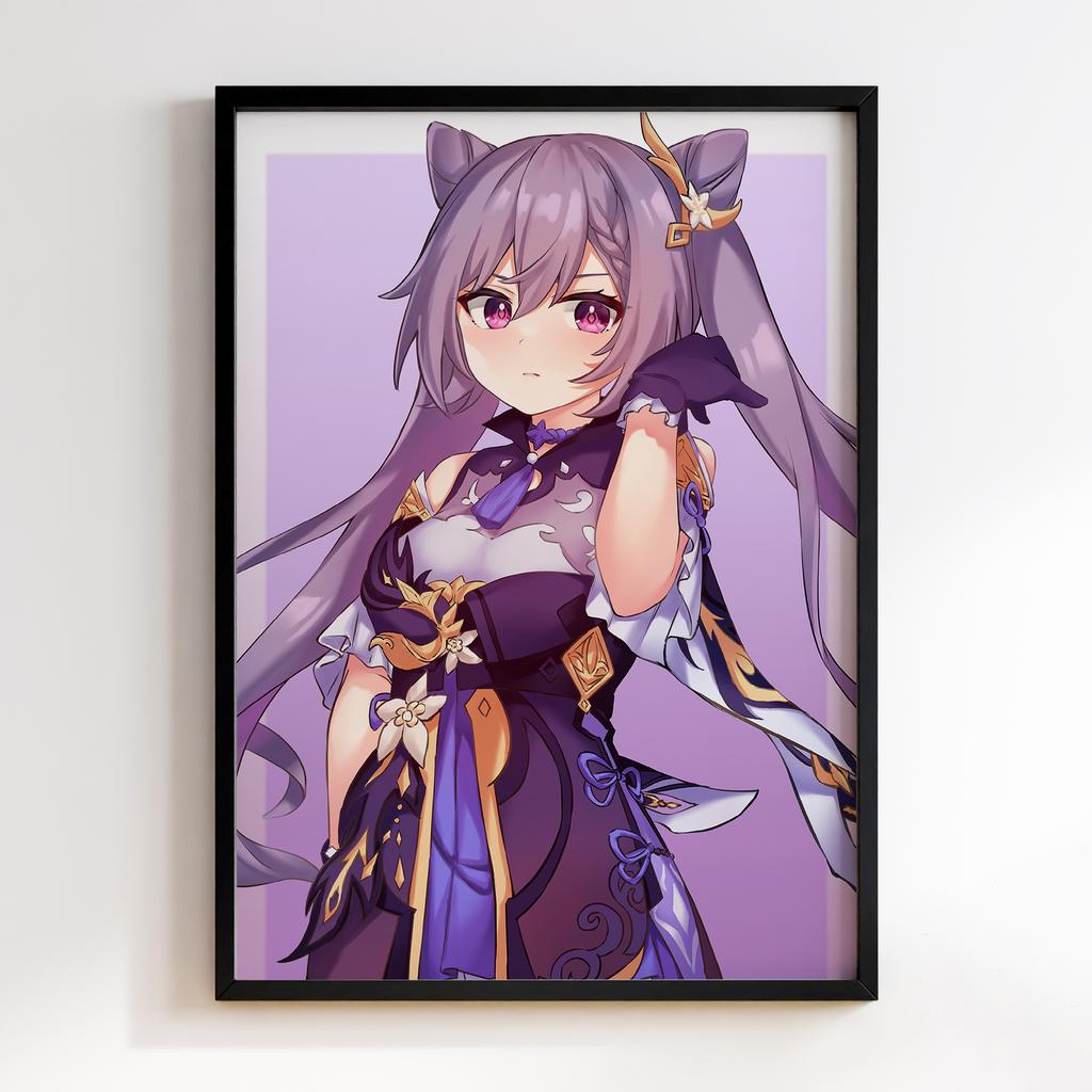 Постер Ке Цин Геншин Імпакт(Genshin Impact Keqing)​ GIK22