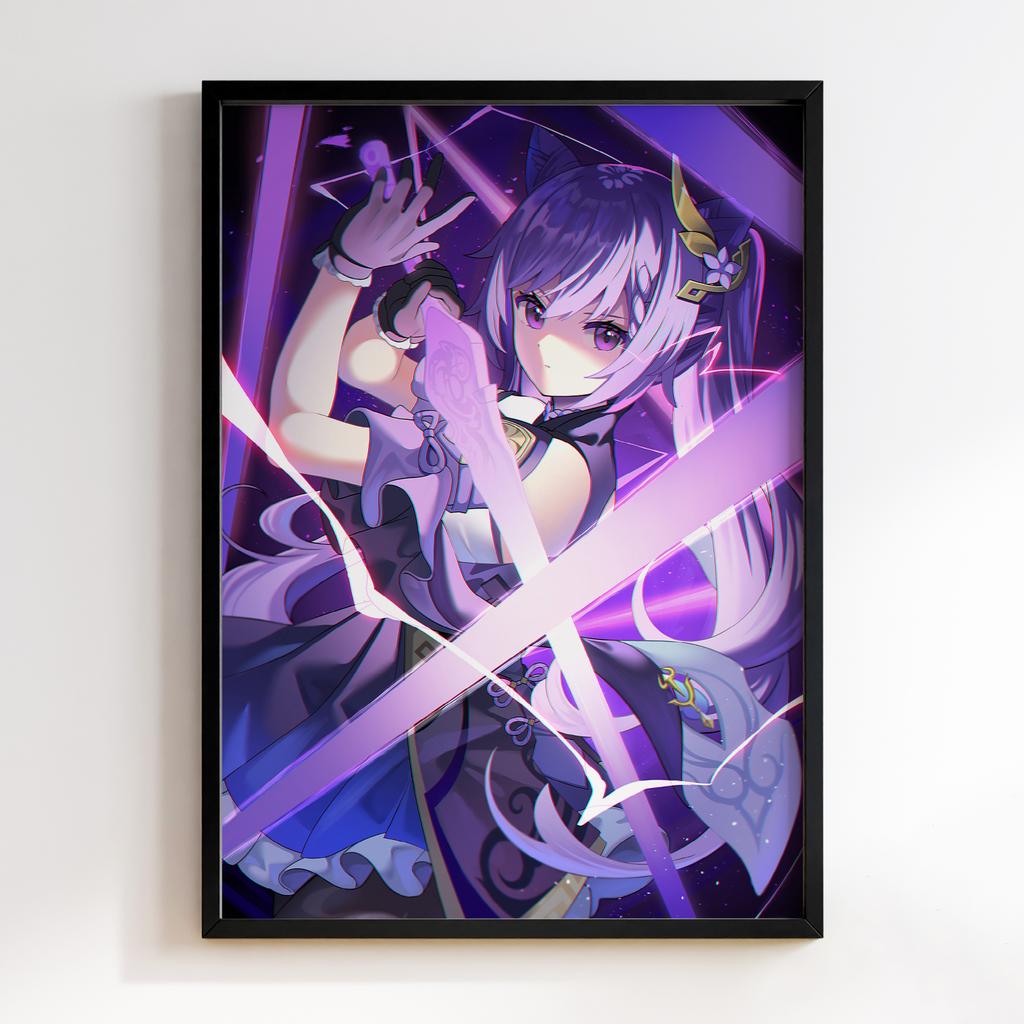 Постер Ке Цин Геншин Імпакт(Genshin Impact Keqing)​ GIK24