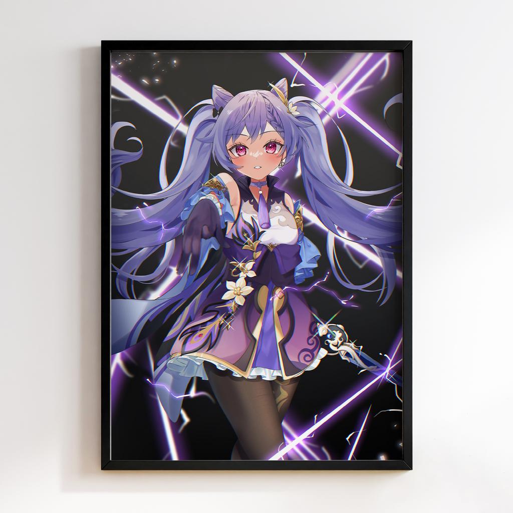 Постер Ке Цин Геншин Імпакт(Genshin Impact Keqing)​ GIK26