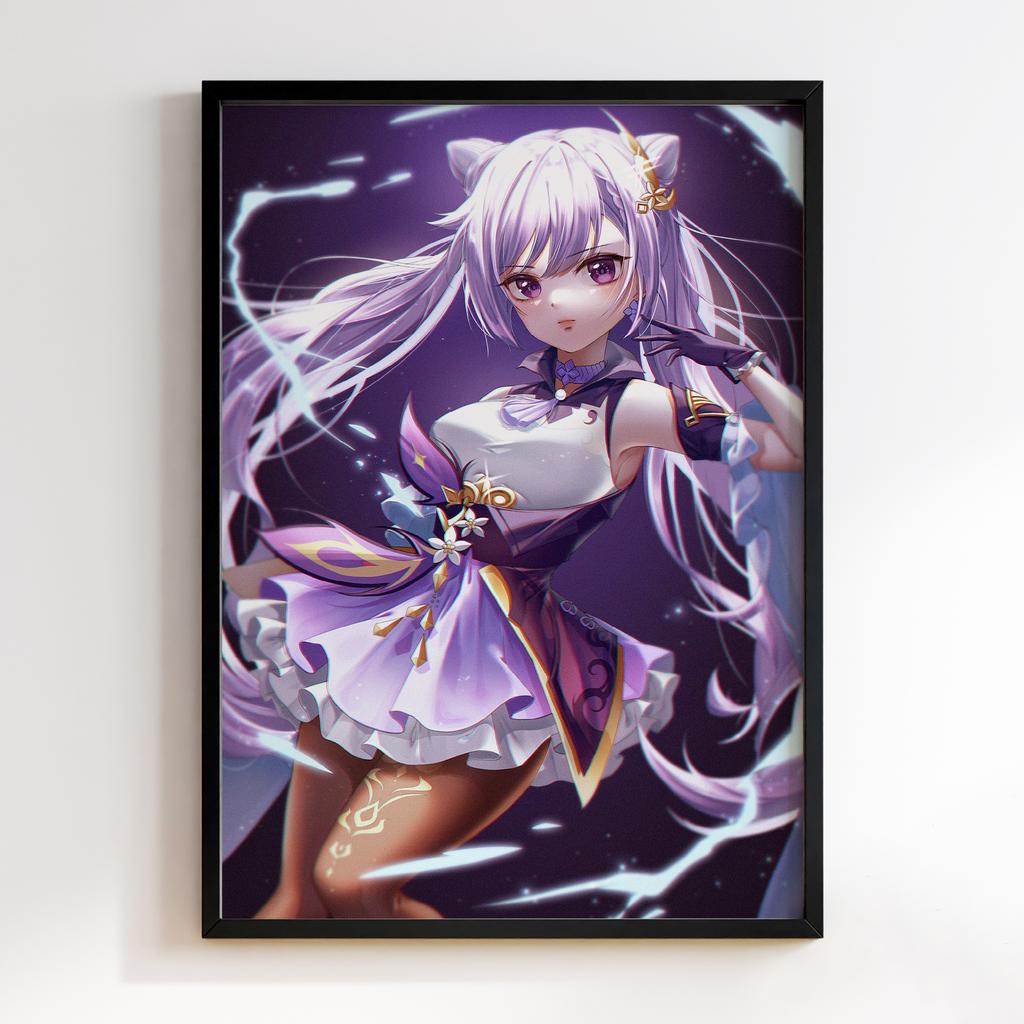 Постер Ке Цин Геншин Імпакт(Genshin Impact Keqing)​ GIK28