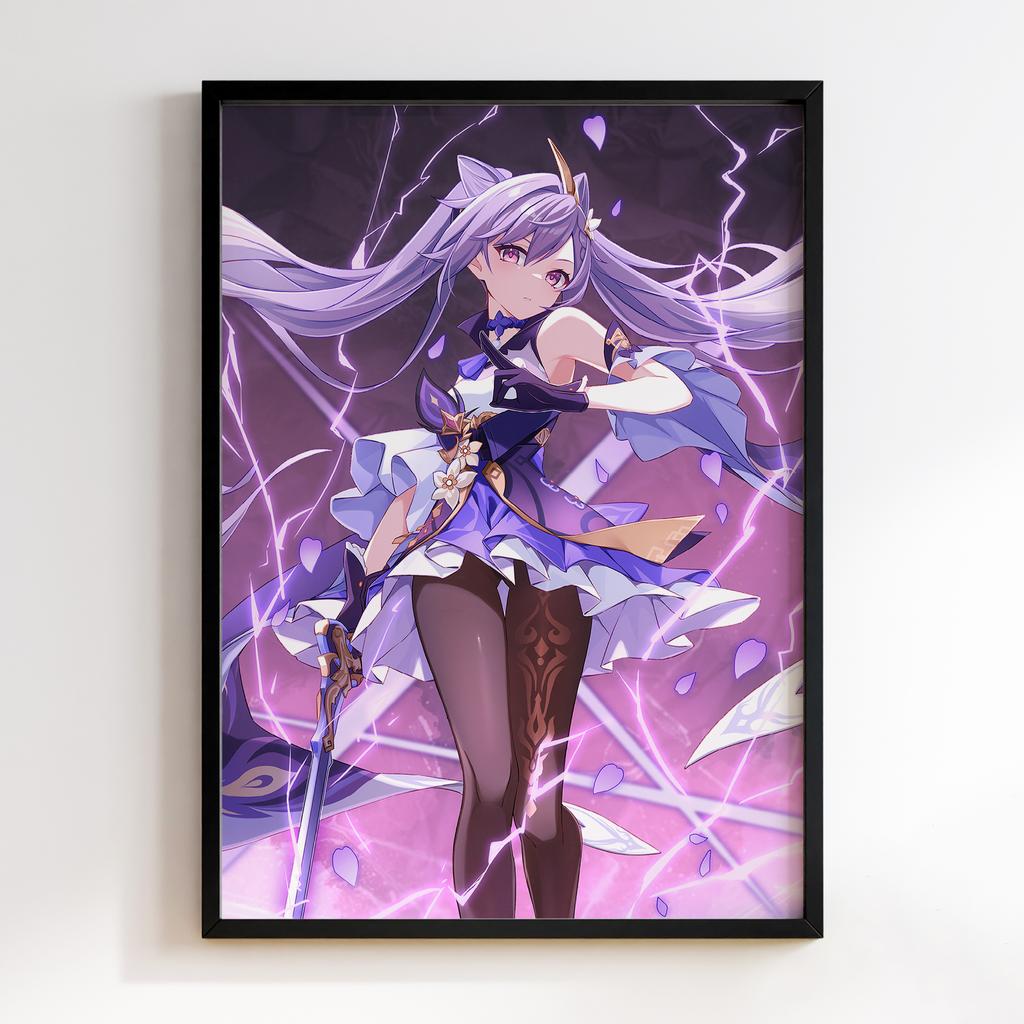 Постер Ке Цин Геншин Імпакт(Genshin Impact Keqing)​ GIK31