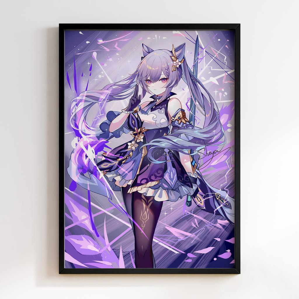 Постер Ке Цин Геншин Імпакт(Genshin Impact Keqing)​ GIK39