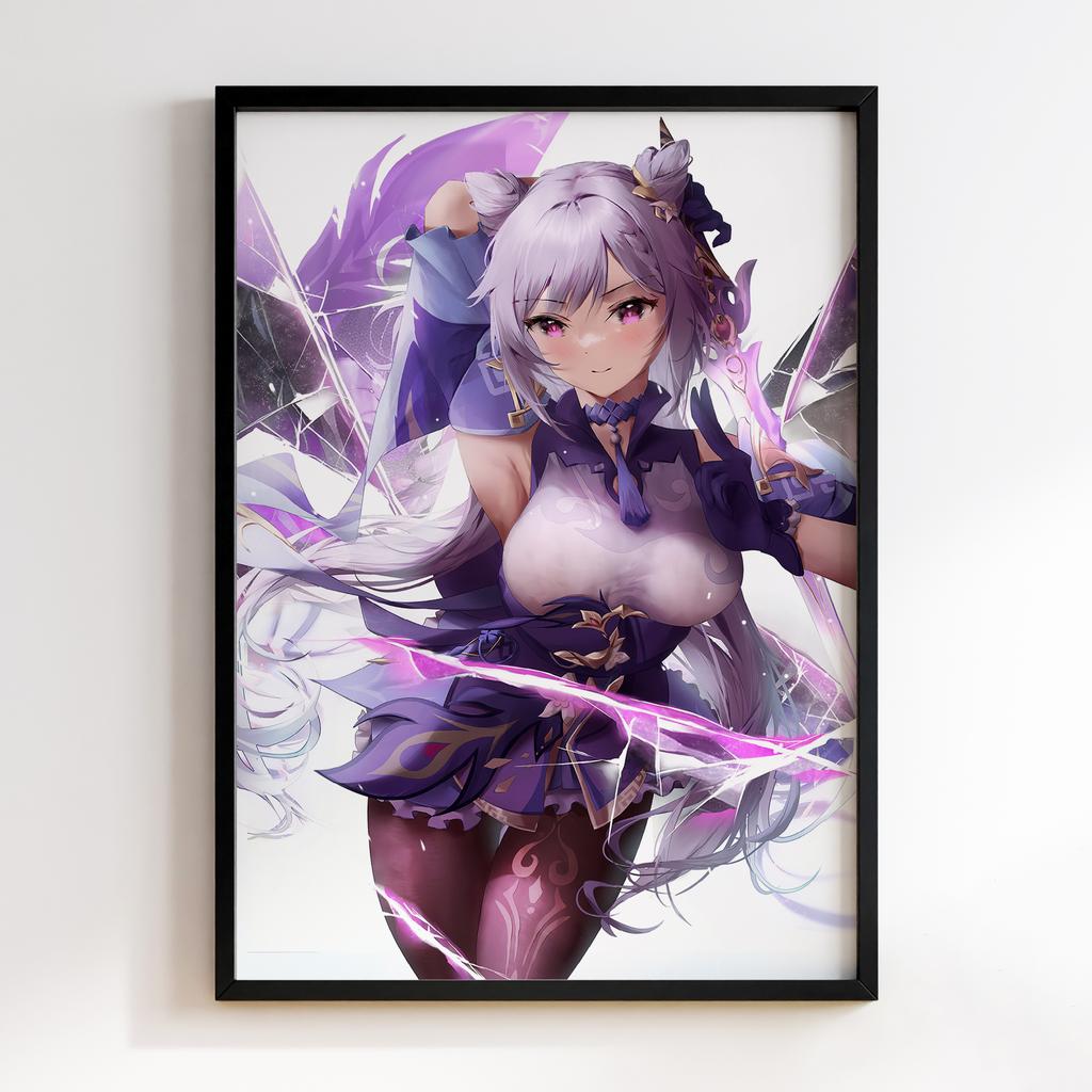 Постер Ке Цин Геншин Імпакт(Genshin Impact Keqing)​ GIK40