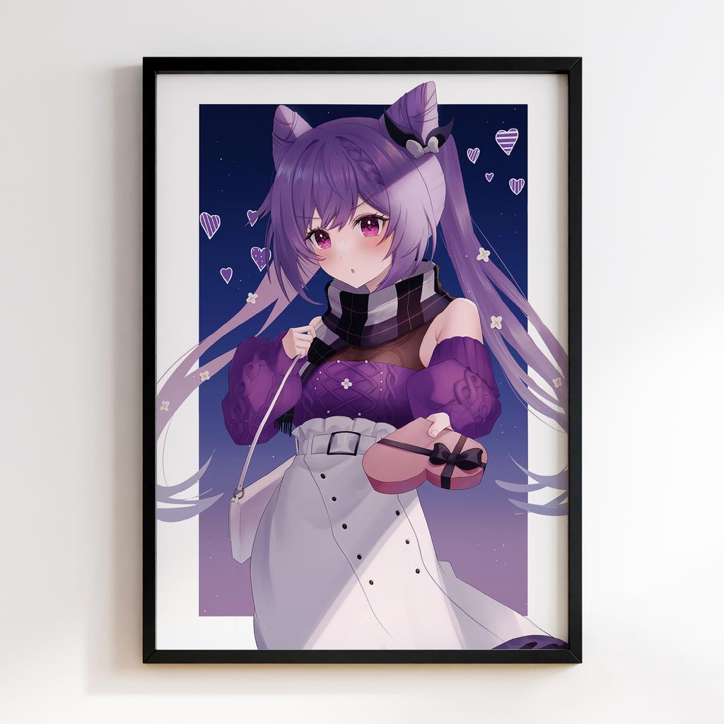 Постер Ке Цин Геншин Імпакт(Genshin Impact Keqing)​ GIK46