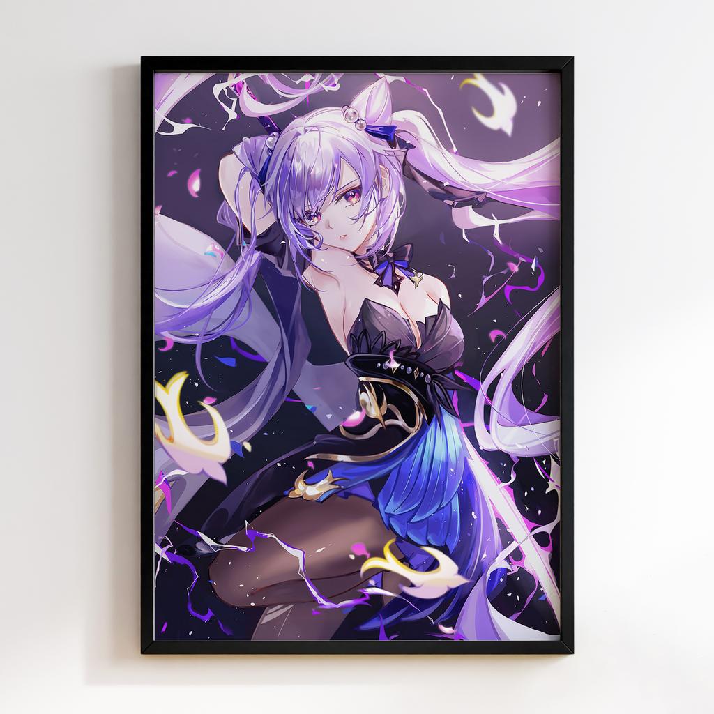 Постер Ке Цин Геншин Імпакт(Genshin Impact Keqing)​ GIK43