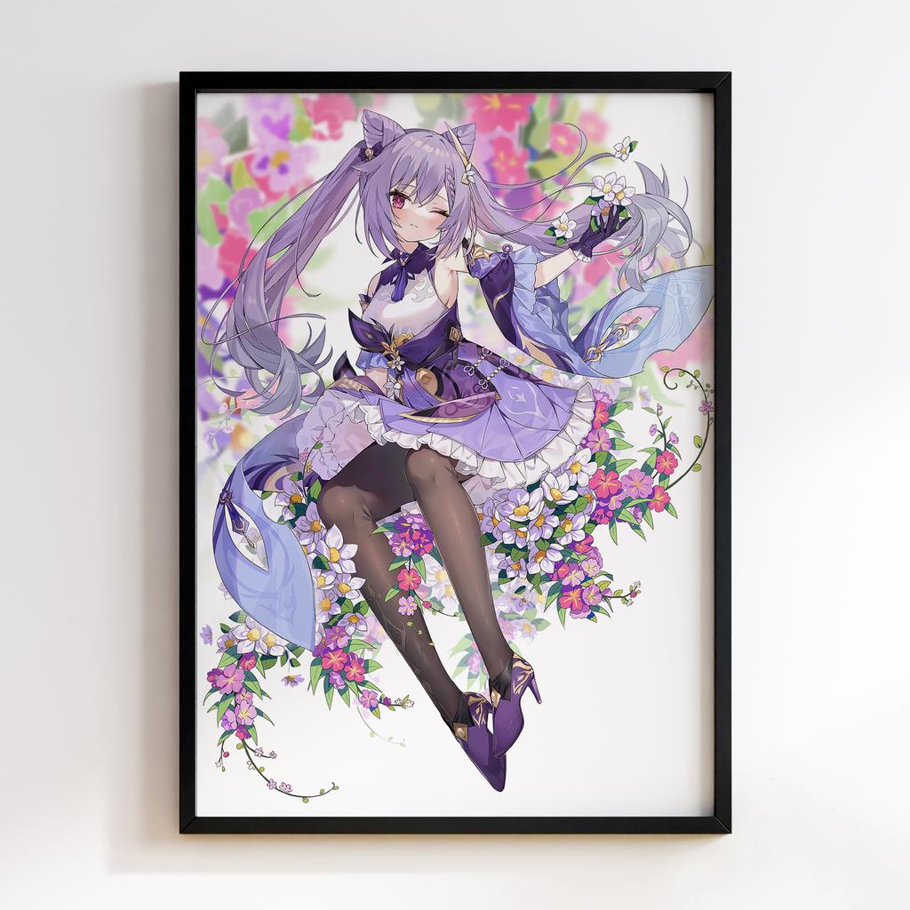 Постер Ке Цин Геншин Імпакт(Genshin Impact Keqing)​ GIK45