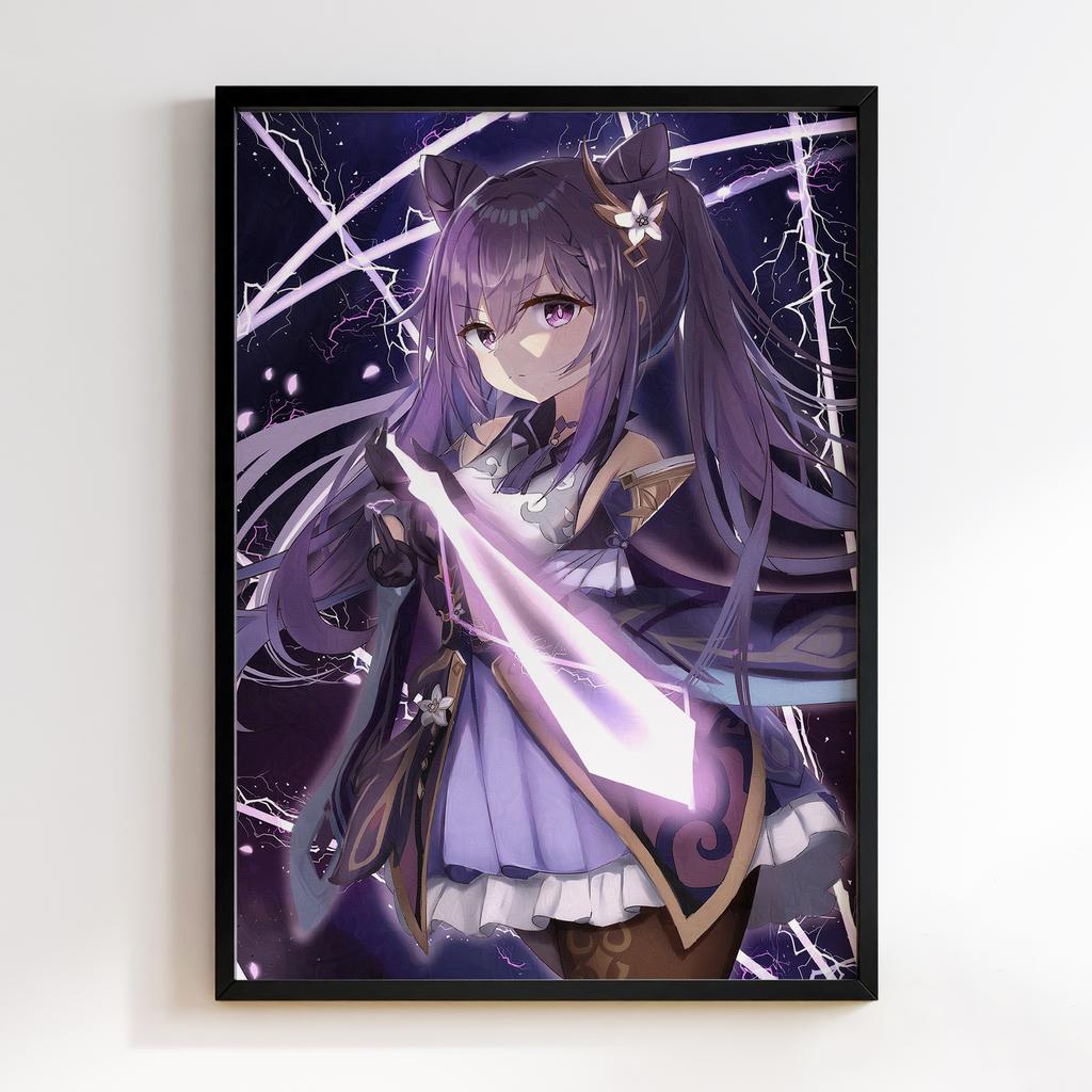 Постер Ке Цин Геншин Імпакт(Genshin Impact Keqing)​ GIK50