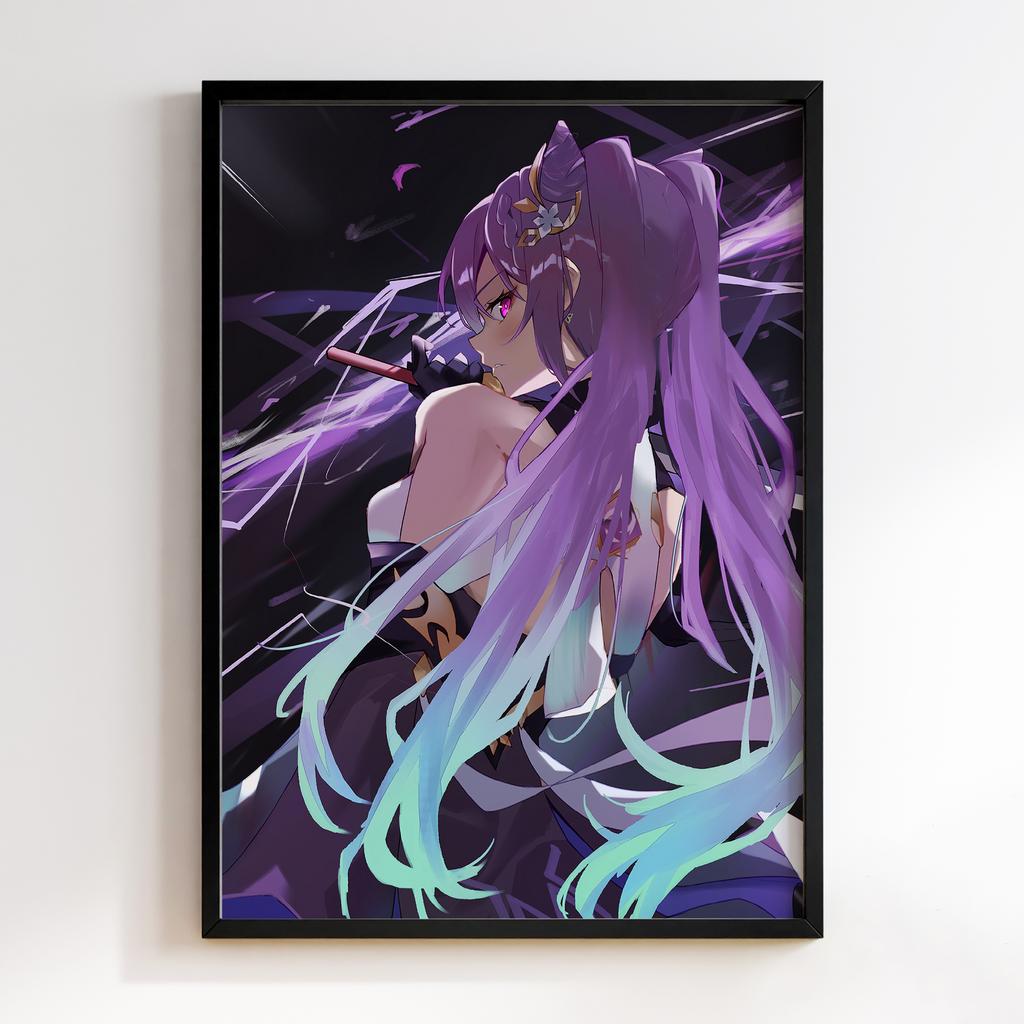 Постер Ке Цин Геншин Імпакт(Genshin Impact Keqing)​ GIK54