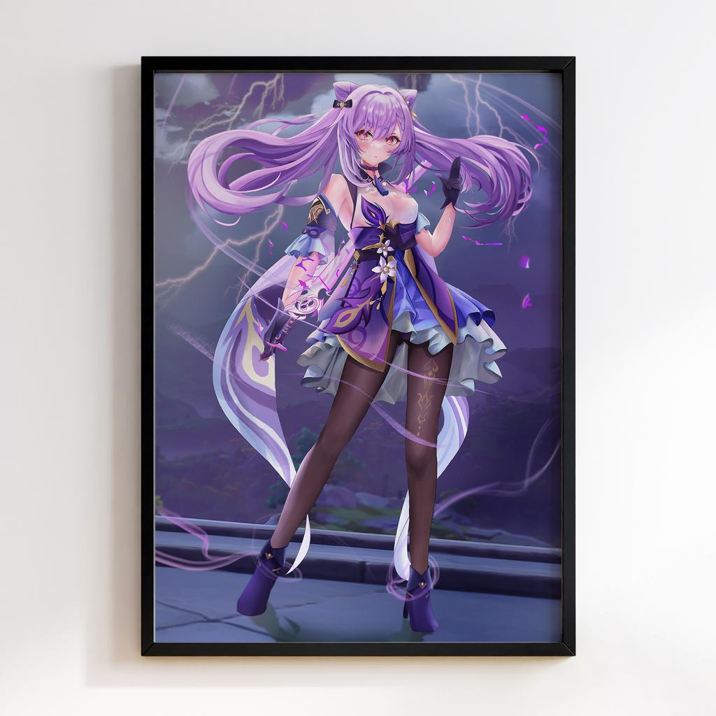 Постер Ке Цин Геншин Імпакт(Genshin Impact Keqing)​ GIK55