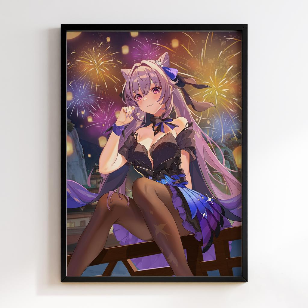 Постер Ке Цин Геншин Імпакт(Genshin Impact Keqing)​ GIK58