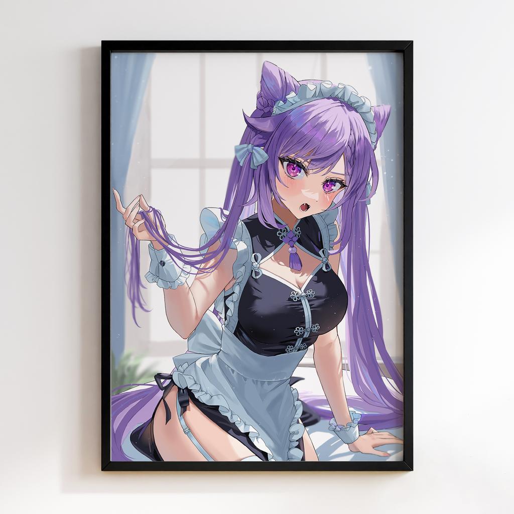 Постер Ке Цин Геншин Імпакт(Genshin Impact Keqing)​ GIK59