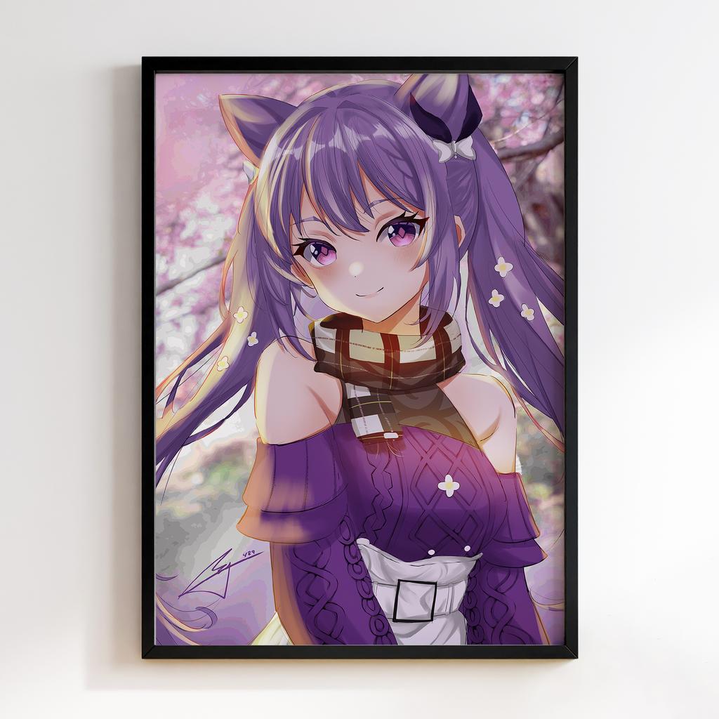 Постер Ке Цин Геншин Імпакт(Genshin Impact Keqing)​ GIK62