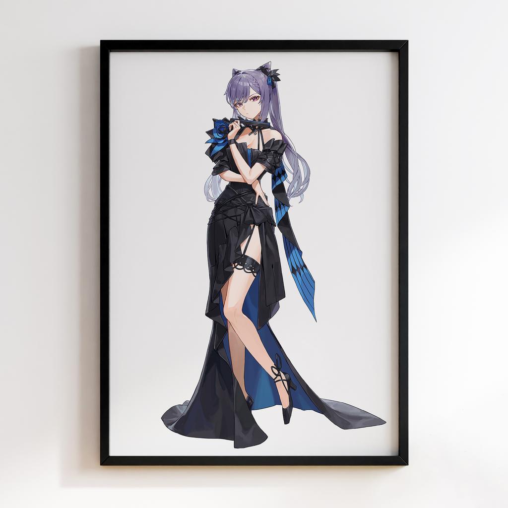 Постер Ке Цин Геншин Імпакт(Genshin Impact Keqing)​ GIK64