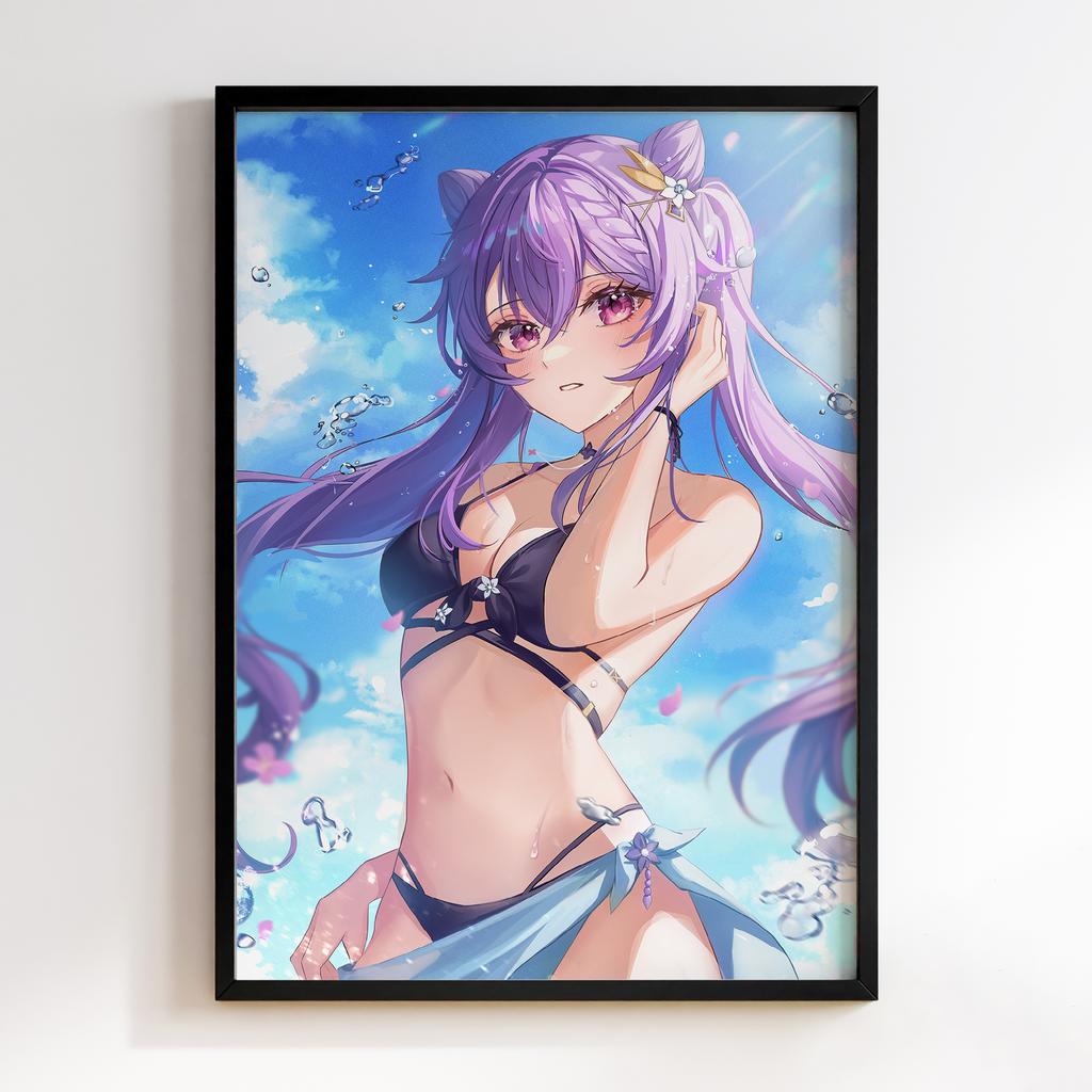 Постер Ке Цин Геншин Імпакт(Genshin Impact Keqing)​ GIK67