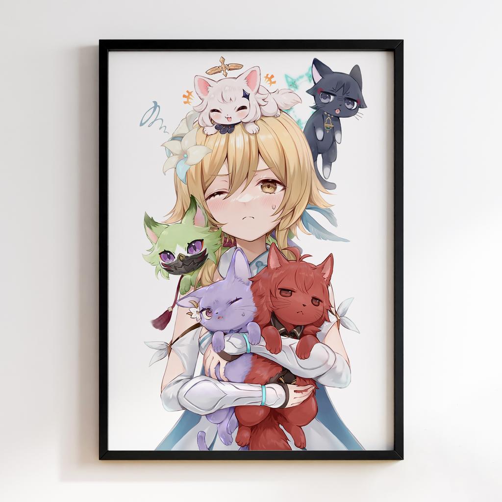 Постер Ке Цин Геншин Імпакт(Genshin Impact Keqing)​ GIK68