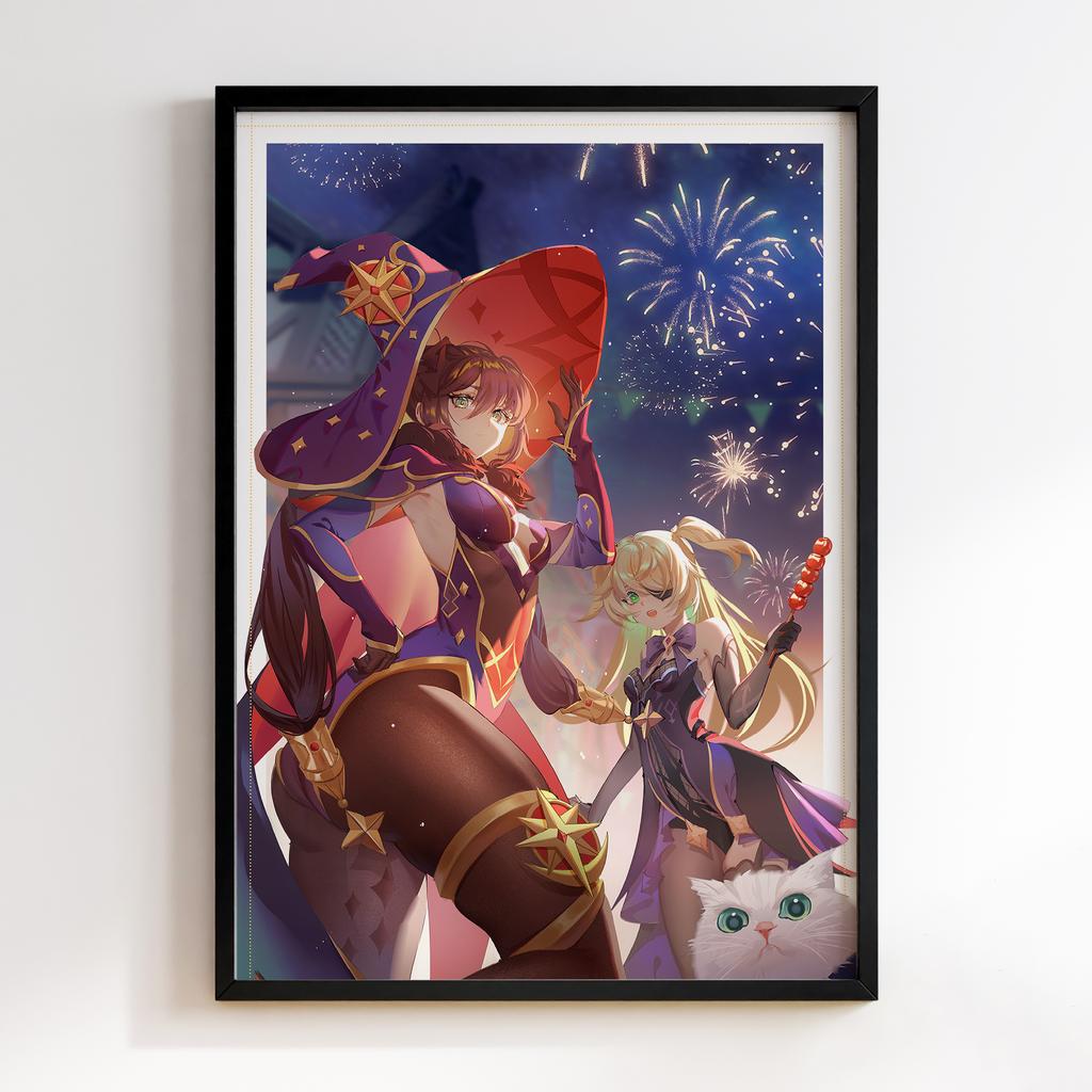 Постер Мона Геншин Імпакт (Genshin Impact Mona Megistus)​ GIM01