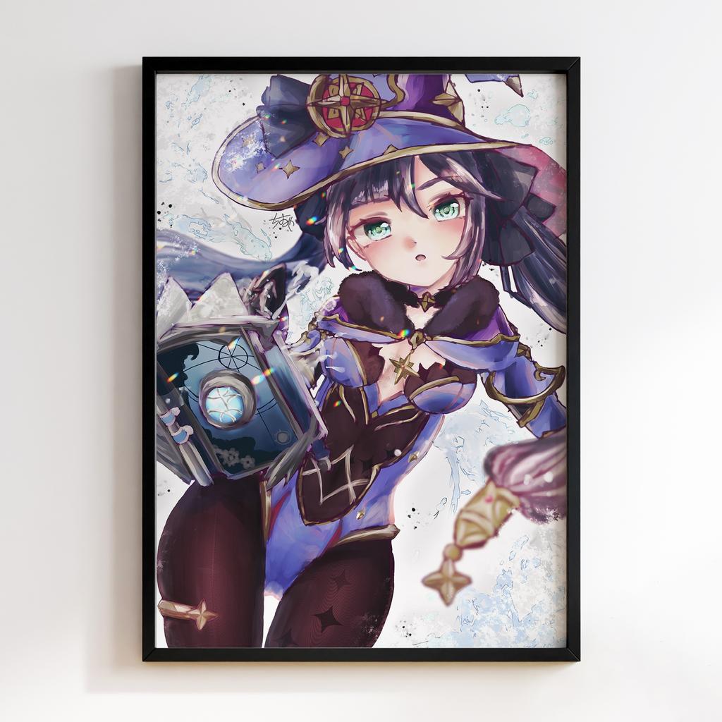 Постер Мона Геншин Імпакт (Genshin Impact Mona Megistus)​ GIM10