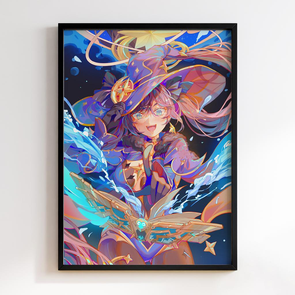 Постер Мона Геншин Імпакт (Genshin Impact Mona Megistus)​ GIM44