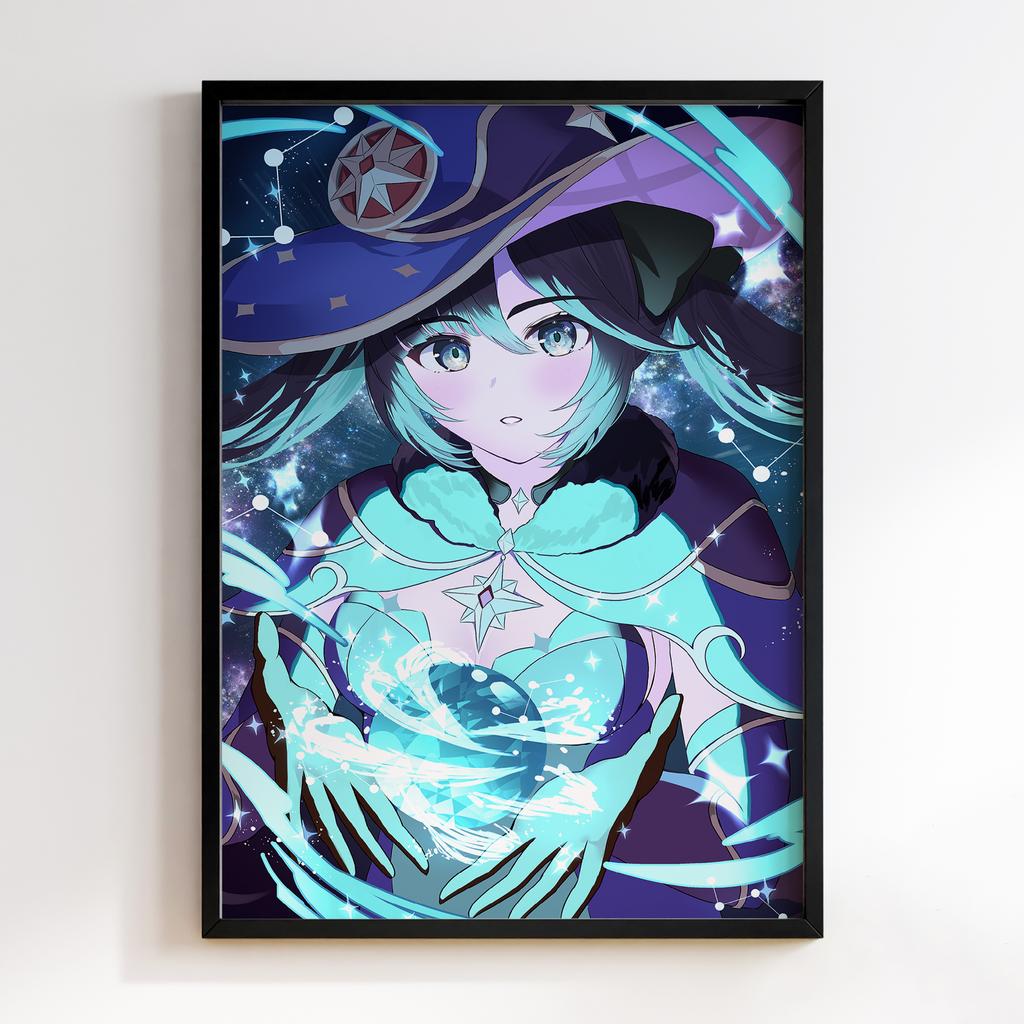 Постер Мона Геншин Імпакт (Genshin Impact Mona Megistus)​ GIM59