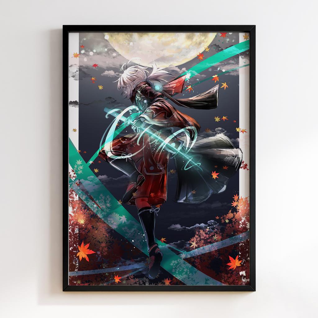 Постер Каедехара Кадзуха Геншин Імпакт (Genshin Impact Kaedehara Kazuha)​ GIKK05