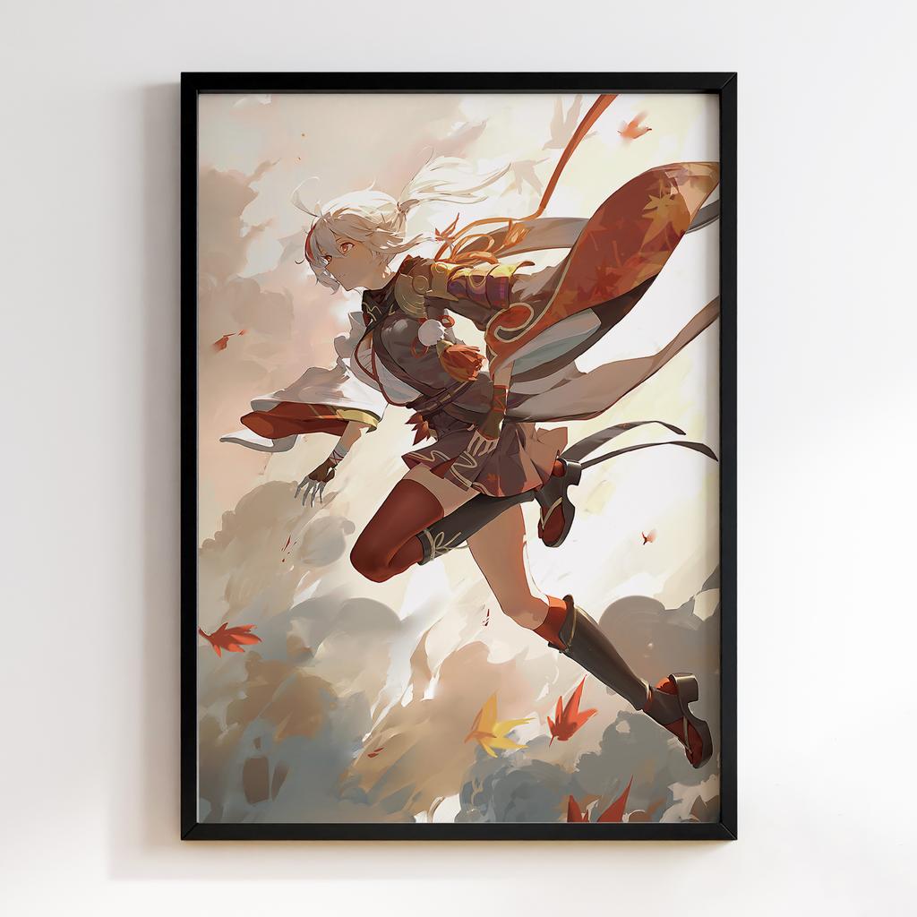 Постер Каедехара Кадзуха Геншин Імпакт (Genshin Impact Kaedehara Kazuha)​ GIKK12