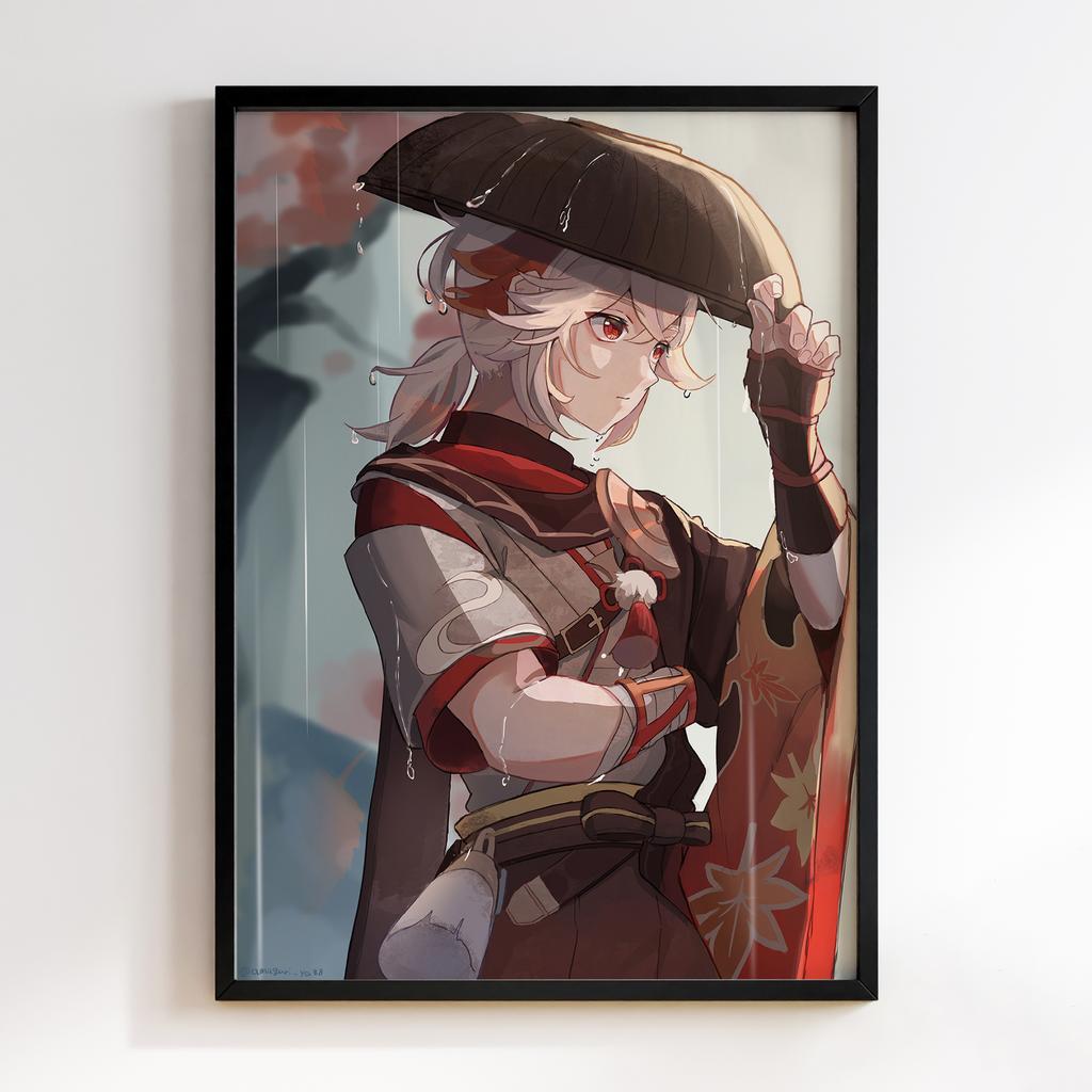 Постер Каедехара Кадзуха Геншин Імпакт (Genshin Impact Kaedehara Kazuha)​ GIKK15