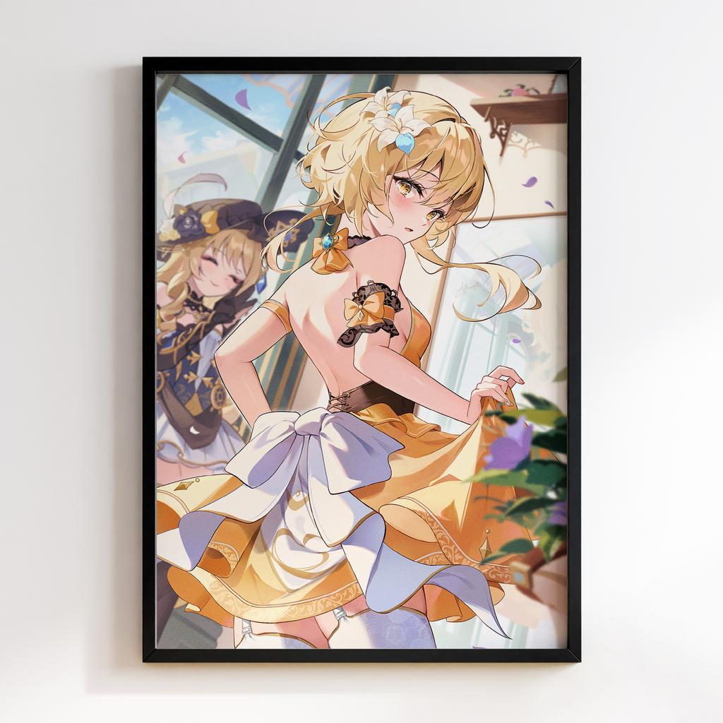 Постер Люмін Геншин Імпакт (Genshin Impact Lumine)​ GIL05