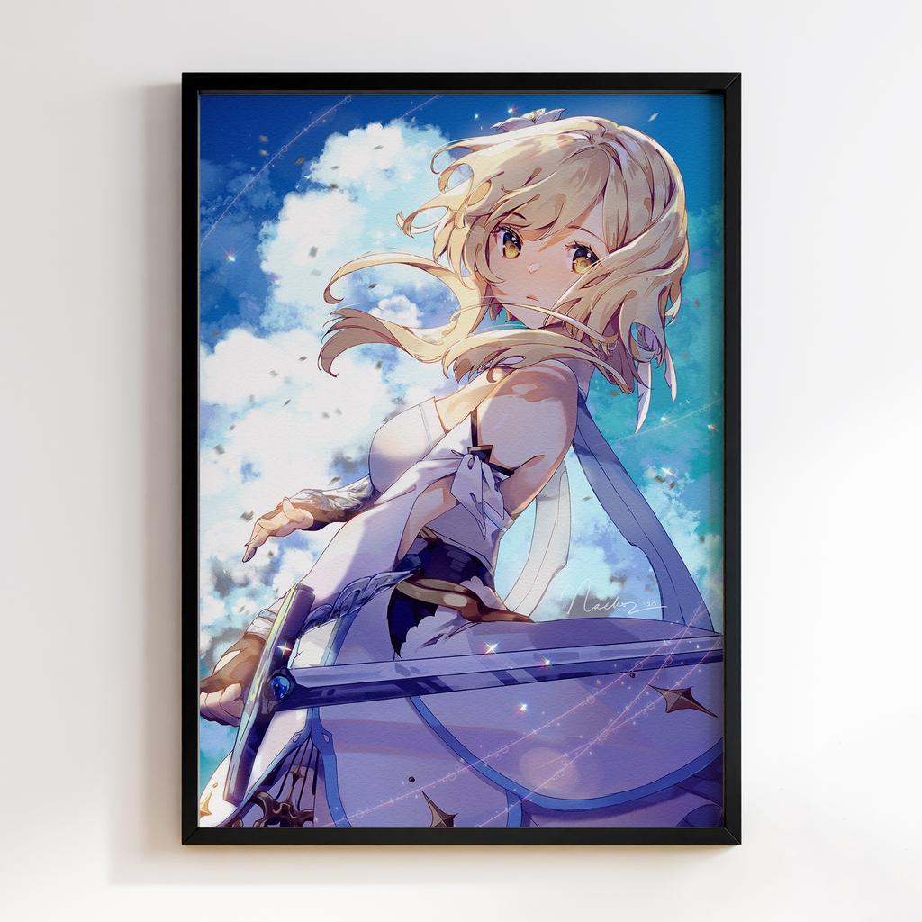 Постер Люмін Геншин Імпакт (Genshin Impact Lumine)​ GIL08