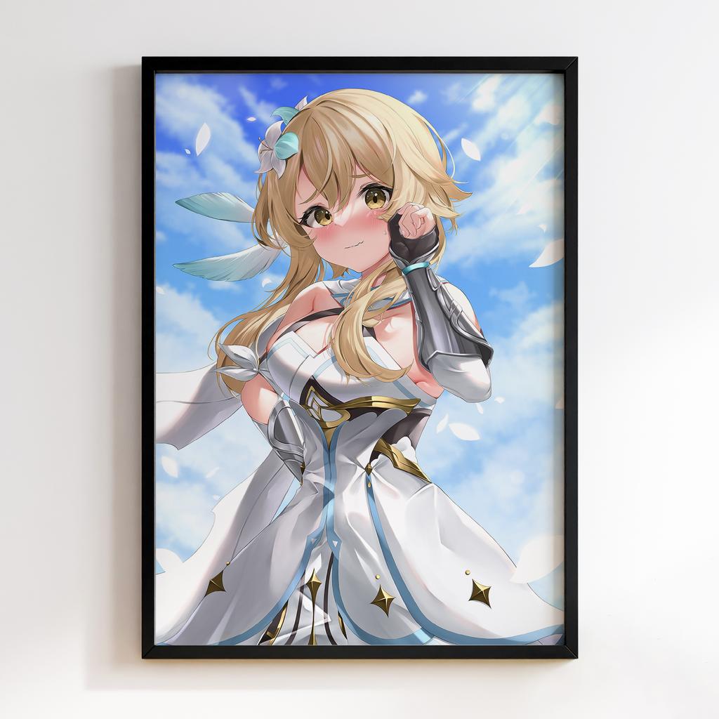 Постер Люмін Геншин Імпакт (Genshin Impact Lumine)​ GIL19