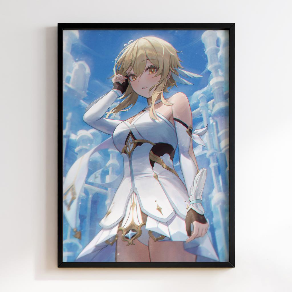 Постер Люмін Геншин Імпакт (Genshin Impact Lumine)​ GIL21