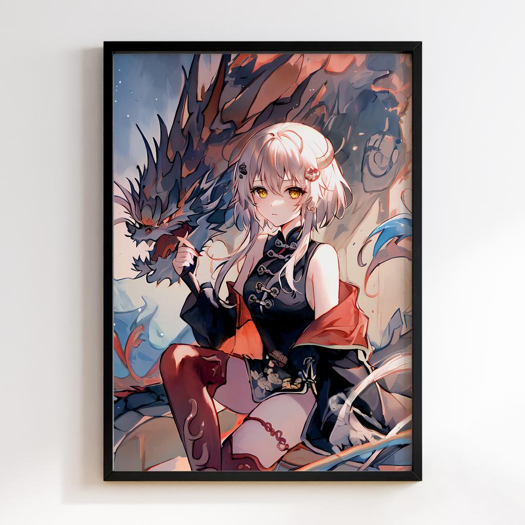 Постер Люмін Геншин Імпакт (Genshin Impact Lumine)​ GIL23