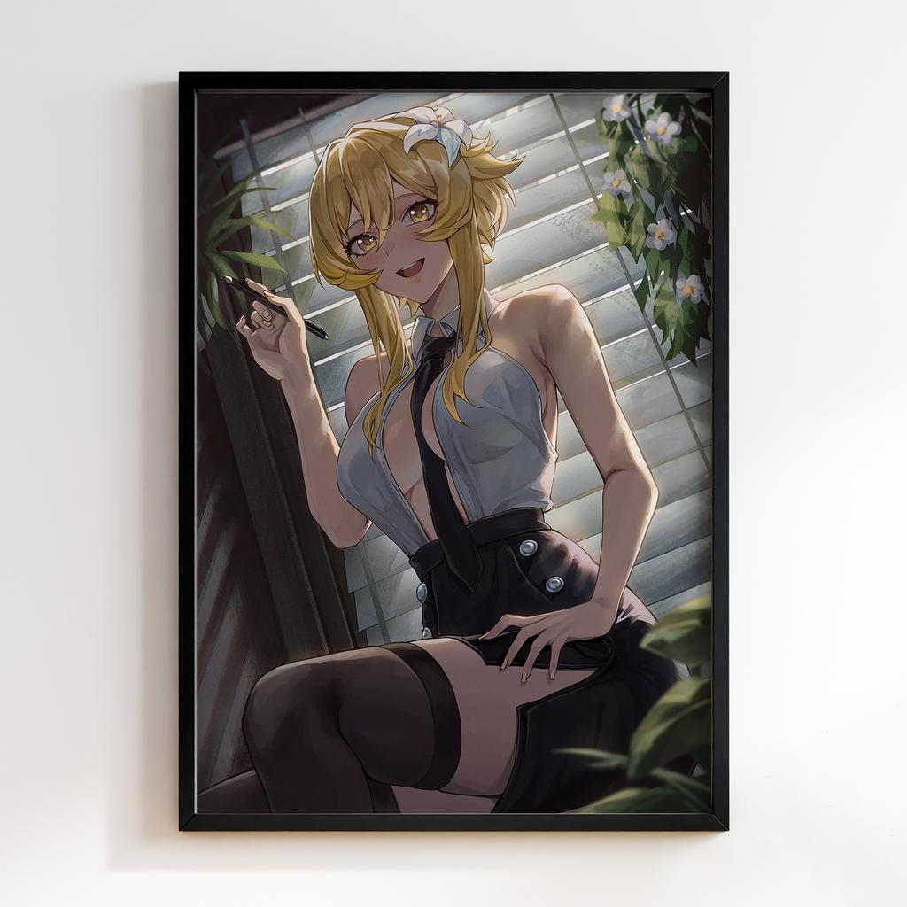 Постер Люмін Геншин Імпакт (Genshin Impact Lumine)​ GIL27