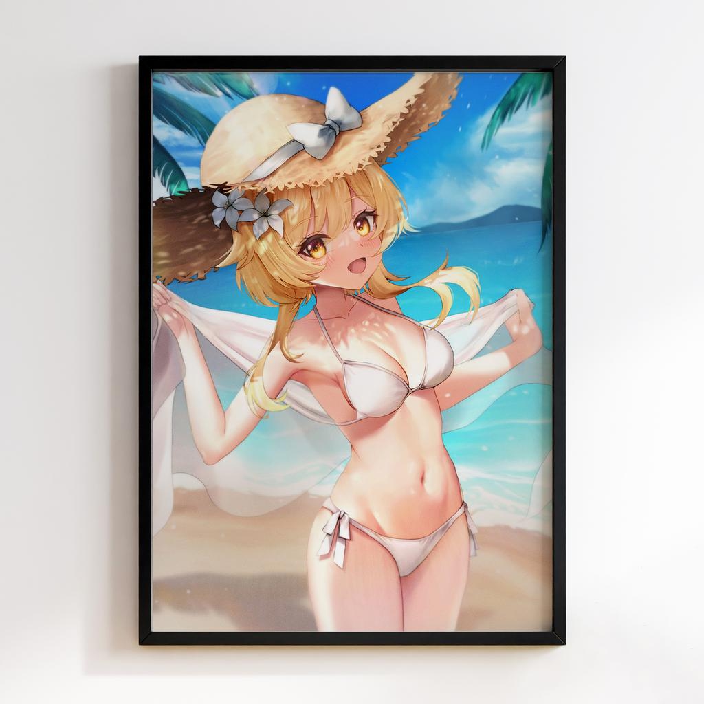 Постер Люмін Геншин Імпакт (Genshin Impact Lumine)​ GIL29