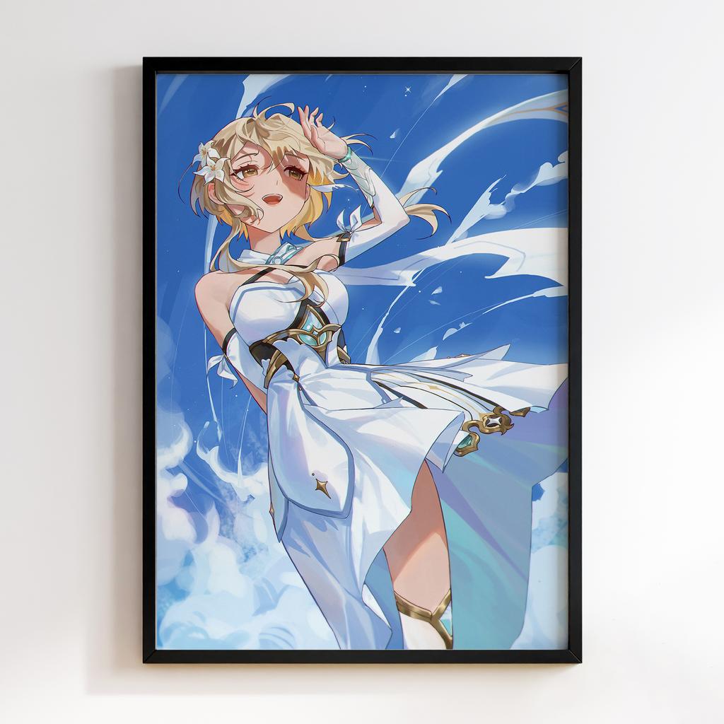 Постер Люмін Геншин Імпакт (Genshin Impact Lumine)​ GIL31