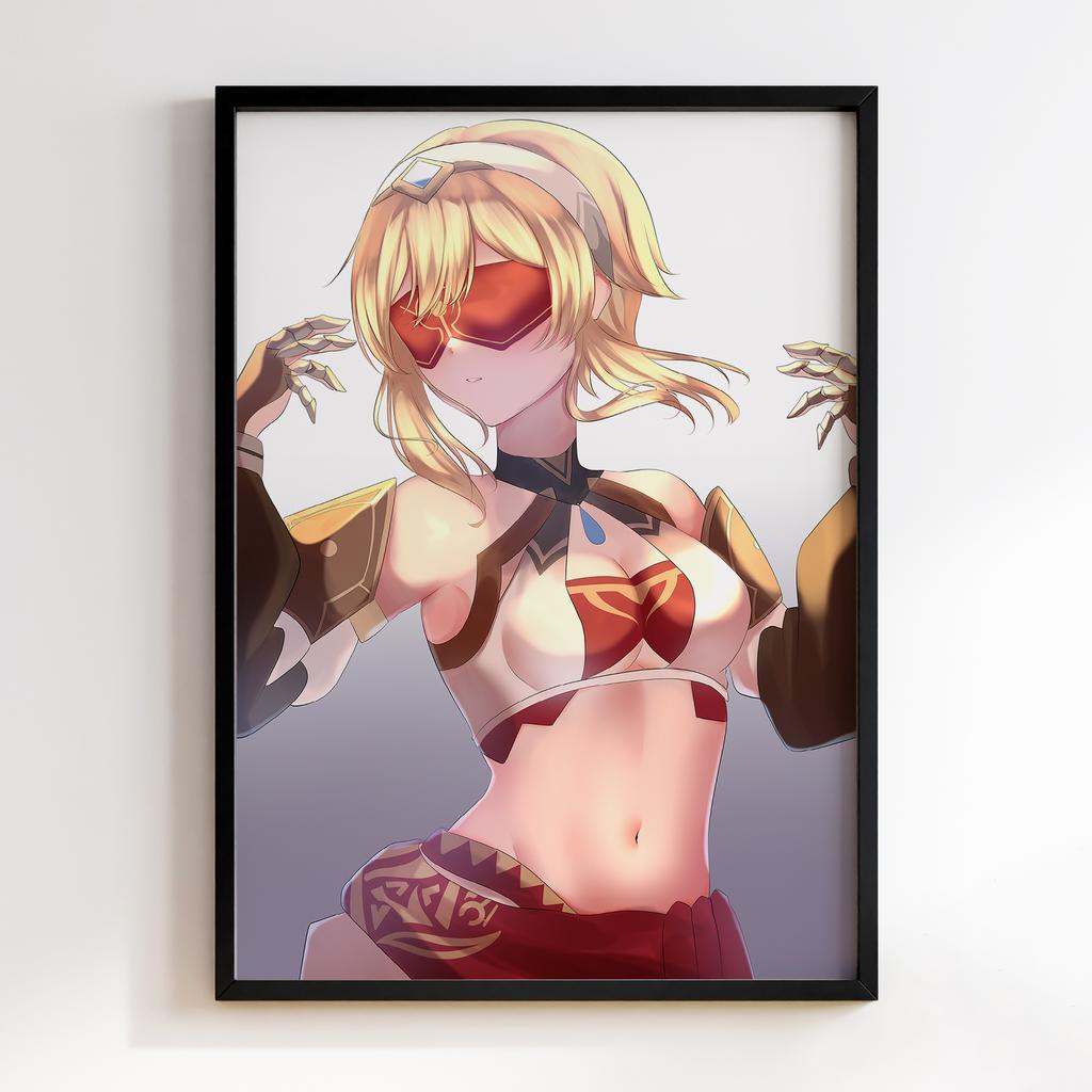 Постер Люмін Геншин Імпакт (Genshin Impact Lumine)​ GIL37