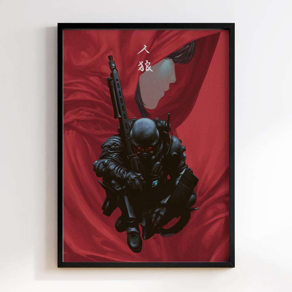 Постер Джин Ро (Jin-Roh: The Wolf Brigade) JRW13