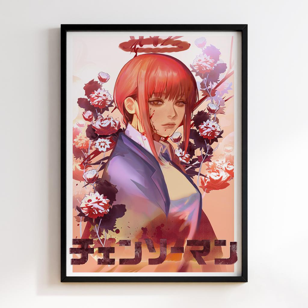 Постер Макіма Людина-Бензопила (Makima Chainsaw Man) MCM003