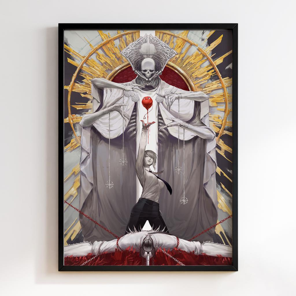 Постер Макіма Людина-Бензопила (Makima Chainsaw Man) MCM004