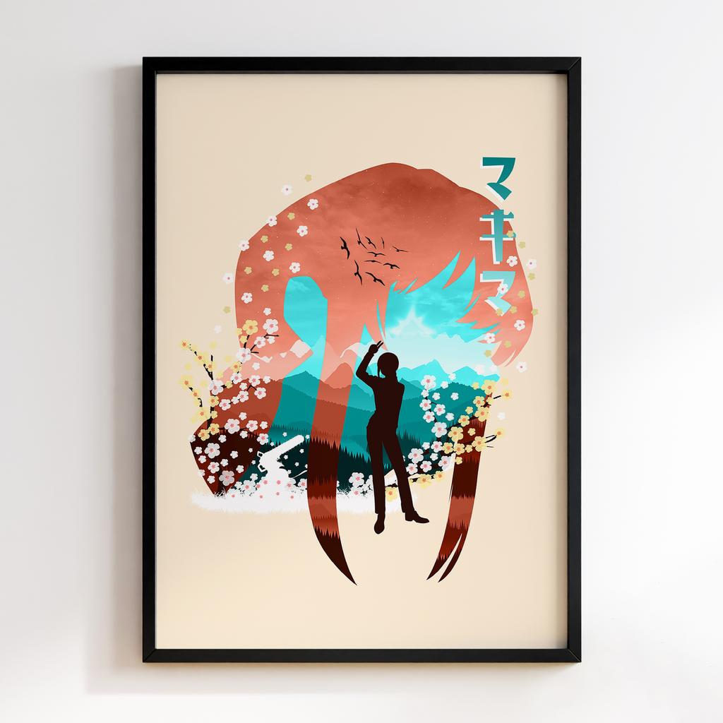 Постер Макіма Людина-Бензопила (Makima Chainsaw Man) MCM006