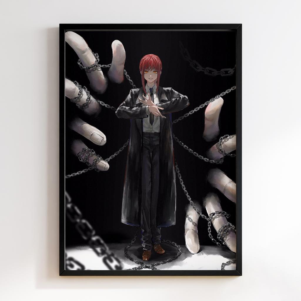 Постер Макіма Людина-Бензопила (Makima Chainsaw Man) MCM005