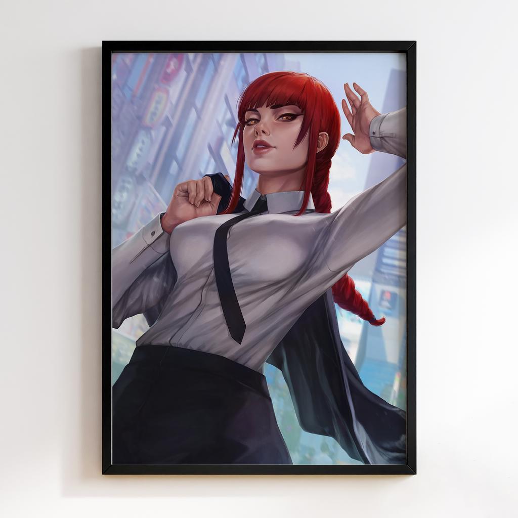 Постер Макіма Людина-Бензопила (Makima Chainsaw Man) MCM009