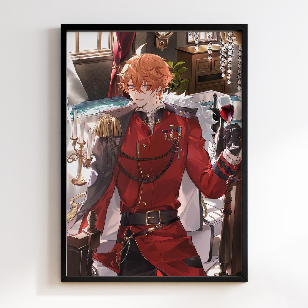 Постер Тарталія Геншин Імпакт (Tartaglia Genshin Impact) TGI006