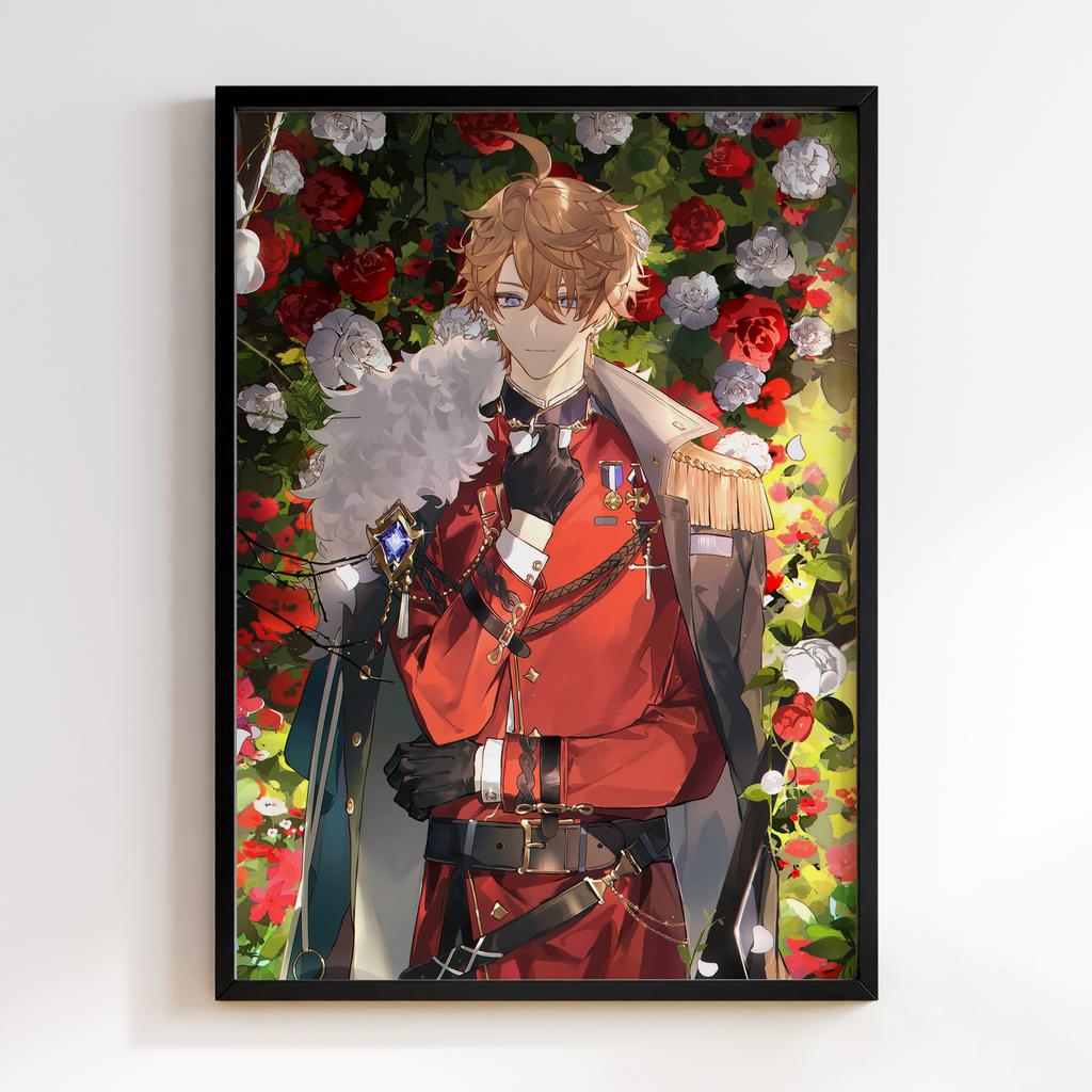 Постер Тарталія Геншин Імпакт (Tartaglia Genshin Impact) TGI007