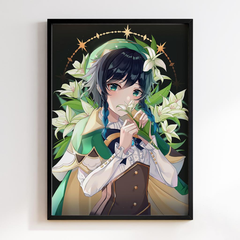 Постер Венті Геншин Імпакт (Venti Genshin Impact) VGI006