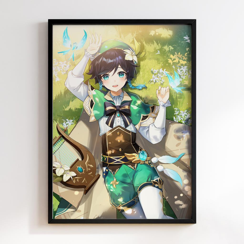 Постер Венті Геншин Імпакт (Venti Genshin Impact) VGI-10