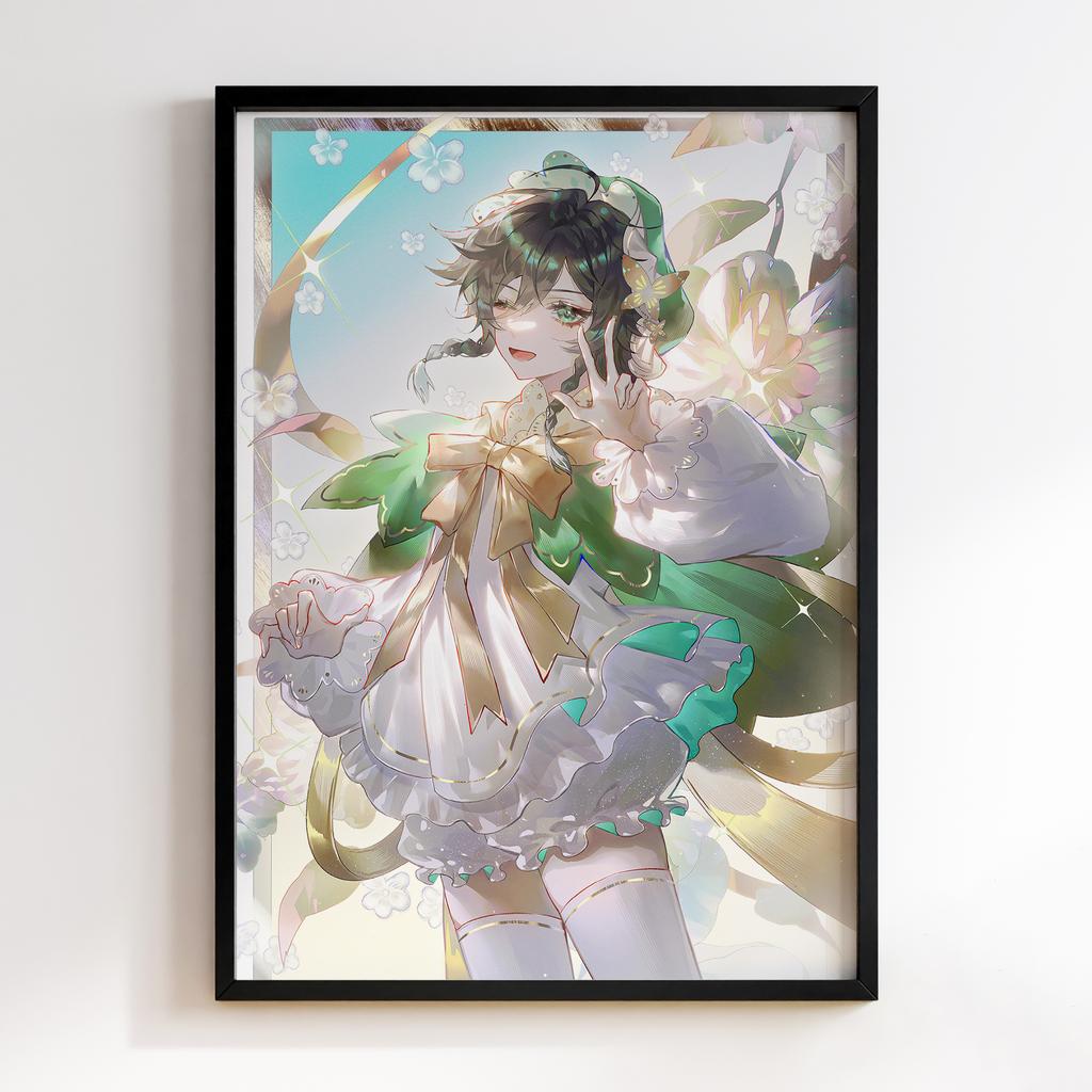 Постер Венті Геншин Імпакт (Venti Genshin Impact) VGI-15