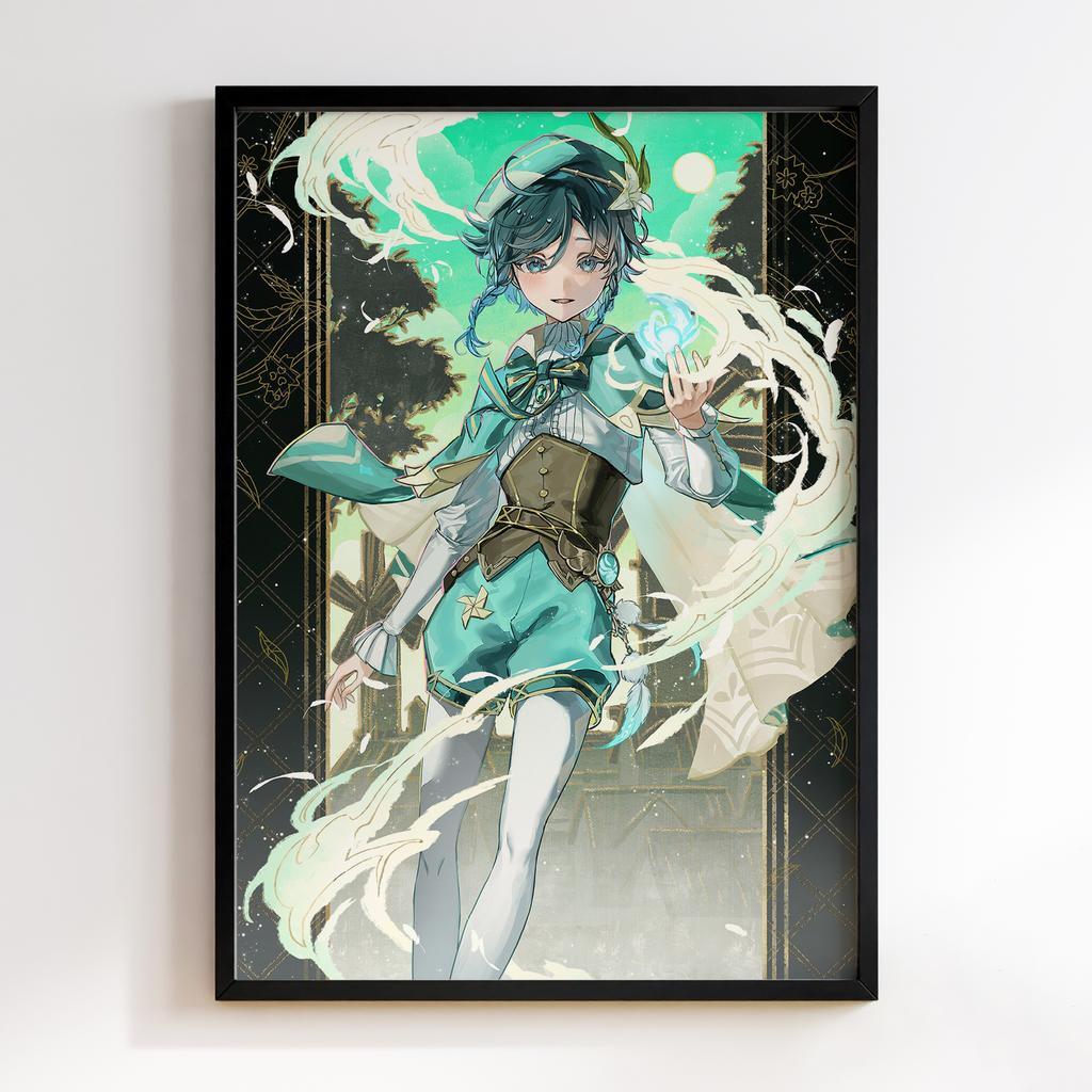 Постер Венті Геншин Імпакт (Venti Genshin Impact) VGI-21