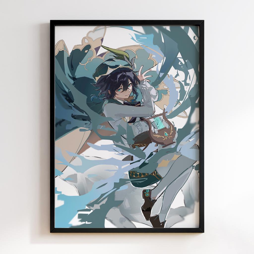 Постер Венті Геншин Імпакт (Venti Genshin Impact) VGI-24